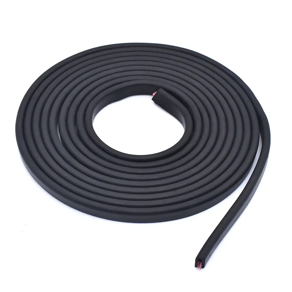 3M Car Door Edge Protector Strip Trim U-Shape Rubber Guard Seal Waterproof EPDM Seal Edge Shield Encloser Car-Styling