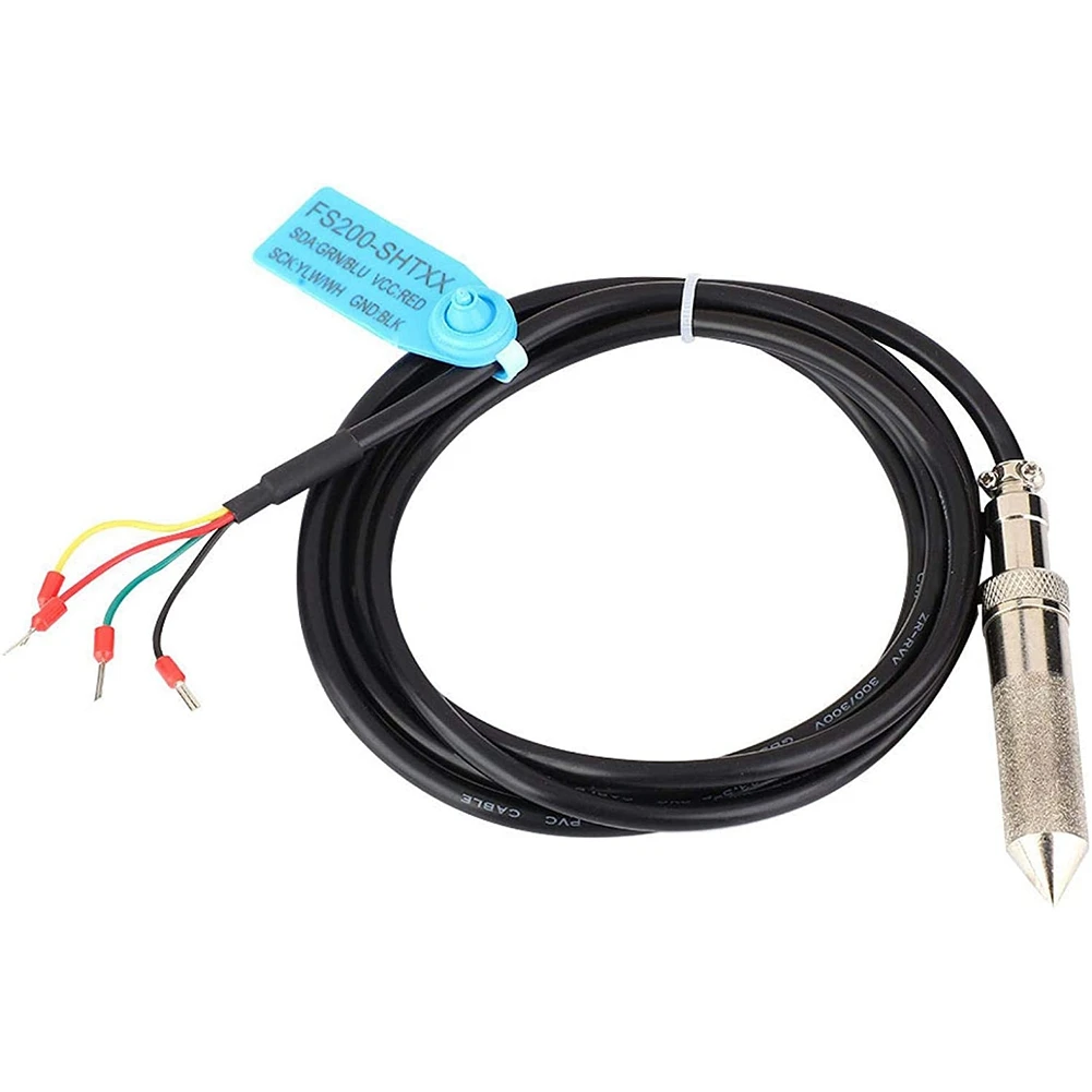 B27B Soil Moisture Sensor, Humidity Temperature Sensor Digital Soil Moisture Sensor Meter, For Flower Nursery(FS200-SHT30)