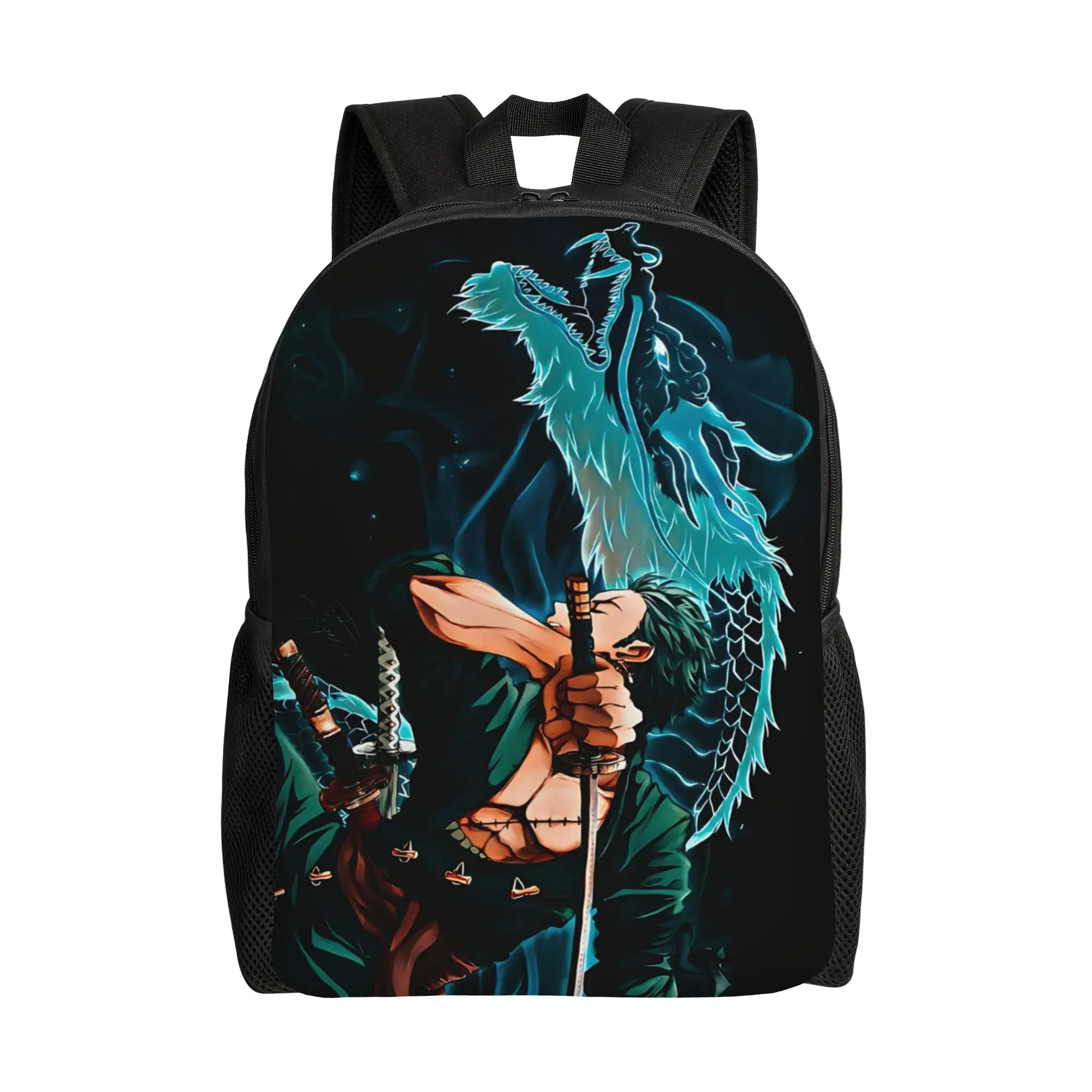 

1PC Fashion Backpacks One Piece zoro Daypack funko Cool Campus Sturdy Shoulder Rucksack
