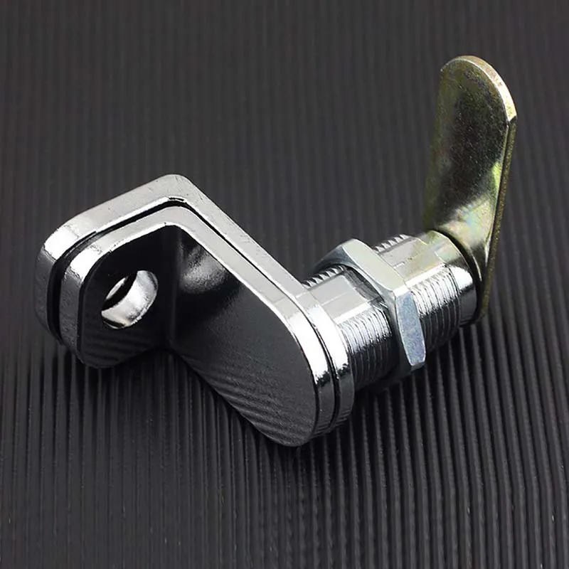 Bright Chrome Iron File Cabinet Lock