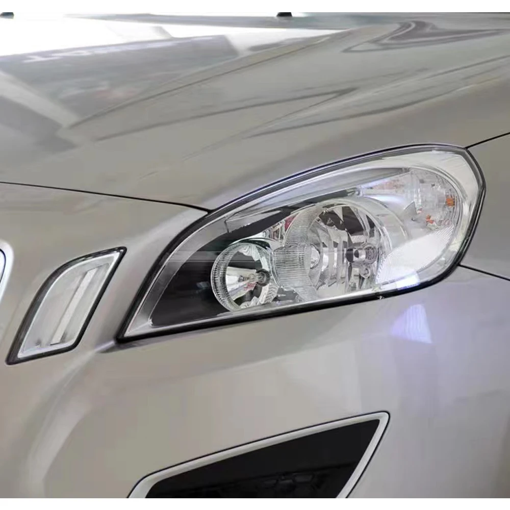 For Volvo S60 V60 2009-2013 Headlamp Lens Transparent Gass Lampshades Shell Replace The Original Glass Headlight Cover