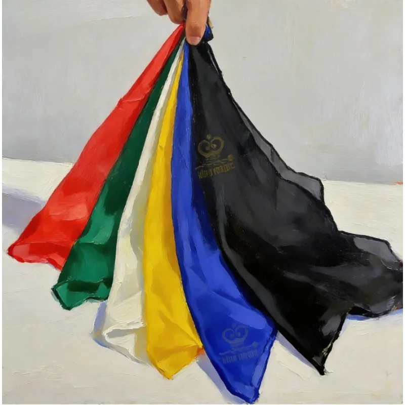 

Оптовая продажа: 10 шт. 30×30 см Шелковый платок, меняющий цвет, для фокусов – Волшебный шелковый реквизит для крупноплановых трюков, аксессуары для фокусников