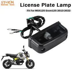 License Plate Lamp Motorcycle Parts PP For Honda MSX125 Grom125 2013 2014 2015 2016 2017 2018 2019 2020 2021 2022 Motocross
