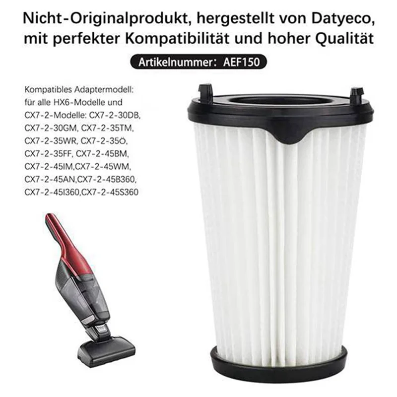 12 قطعة CX7 تصفية ل الكترولوكس ZB3301 AEG فلتر Hepa استبدال تصفية CX7-2 تصفية ل AEG Ergorapido مكنسة كهربائية A62X