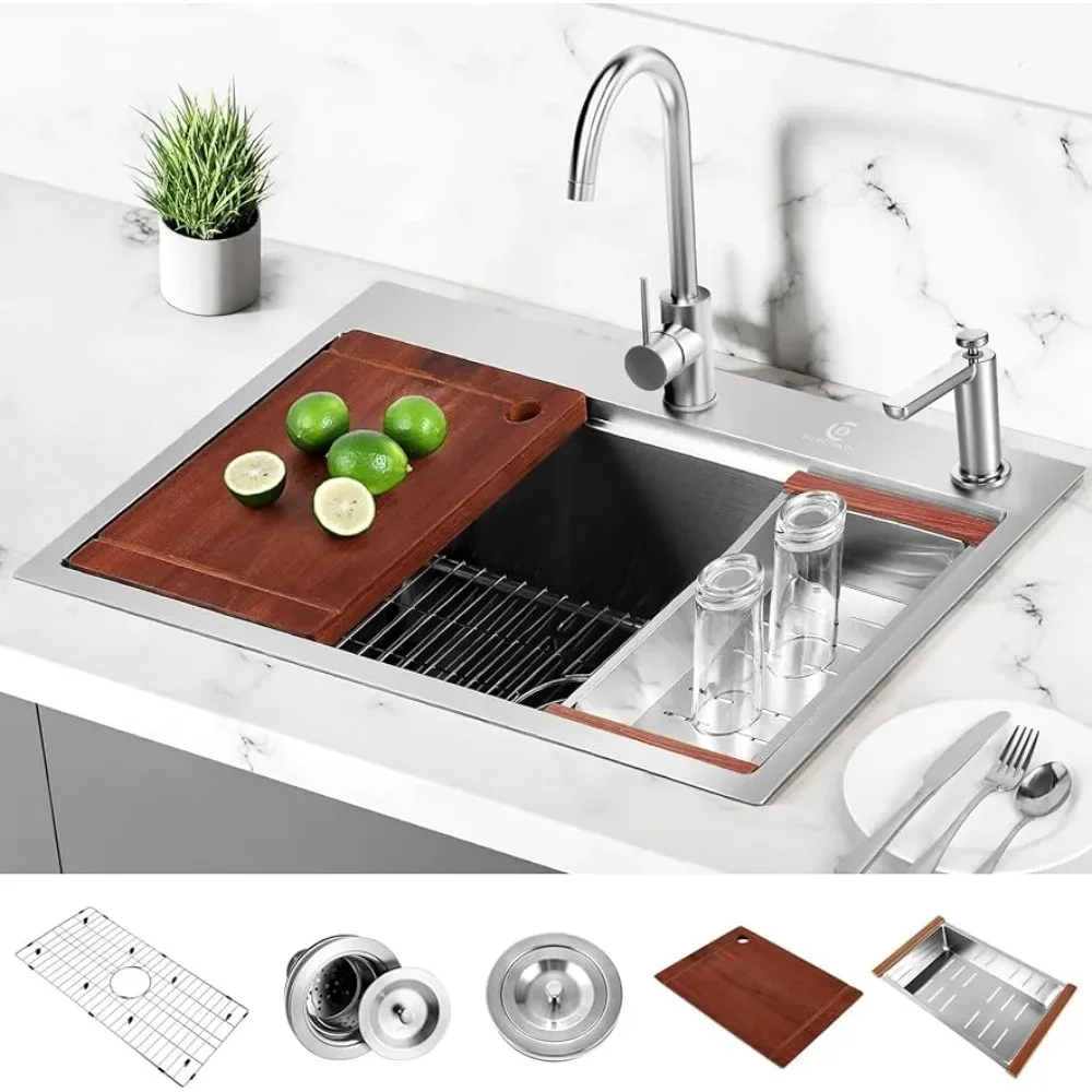 

Multifunction Kitchen Sink Drainer Useful Things for Kitchen Accessories Dish Sinks Item Washers Multifunctional Fixture Home