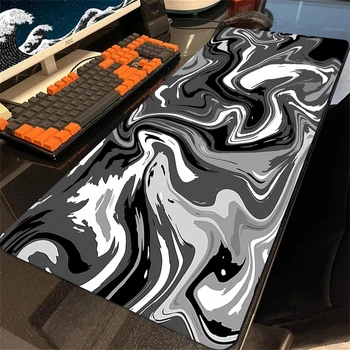 Large Gaming Mouse Pad XXL Strata Liquid Desk Mat Rubber Non-slip Pc Game Mouse Mat Computer Keyboard Mats Big Gaming Mouse Pads Pads
