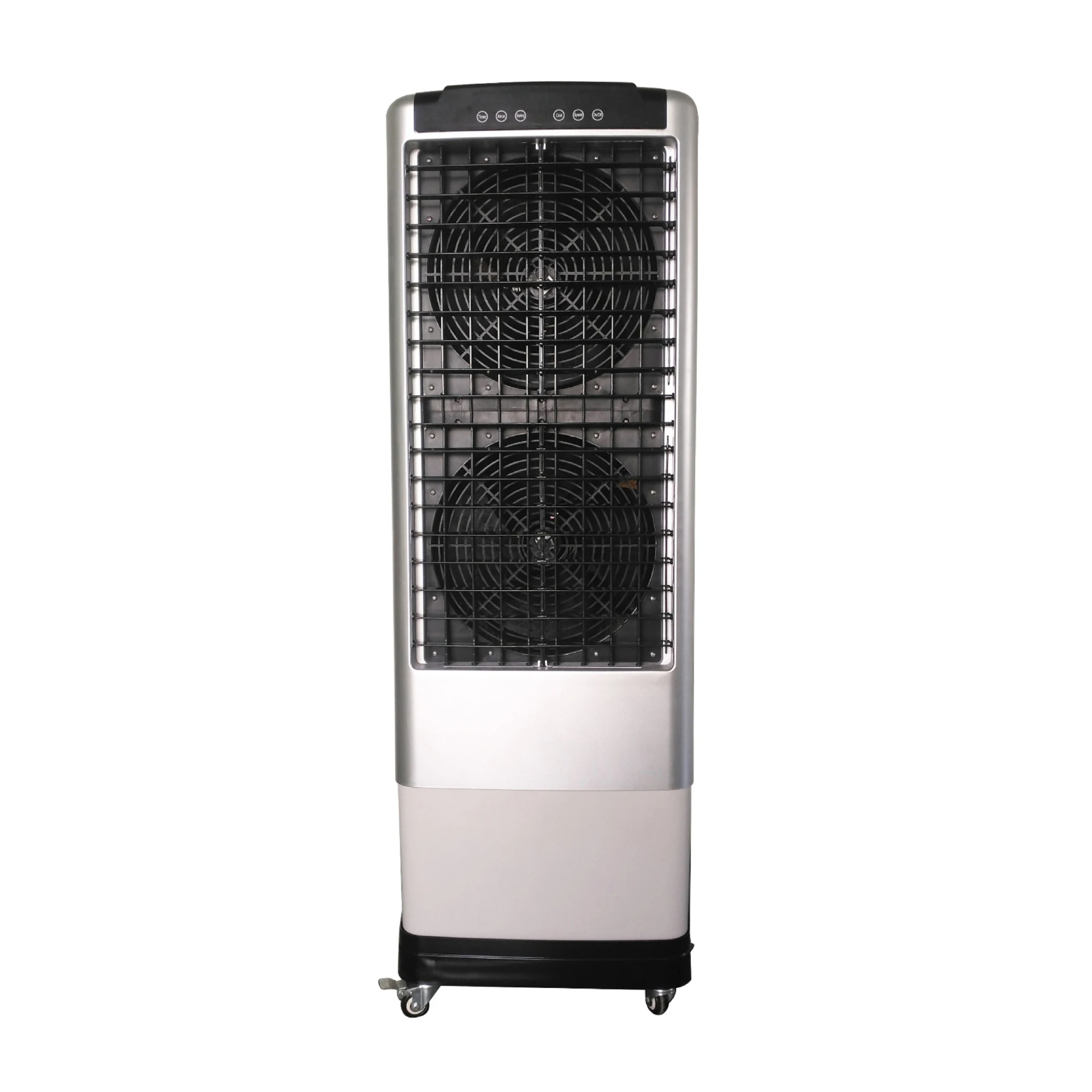 7500cmh Double Fan Evaporative Air Cooler With Three Side Cooling Pad