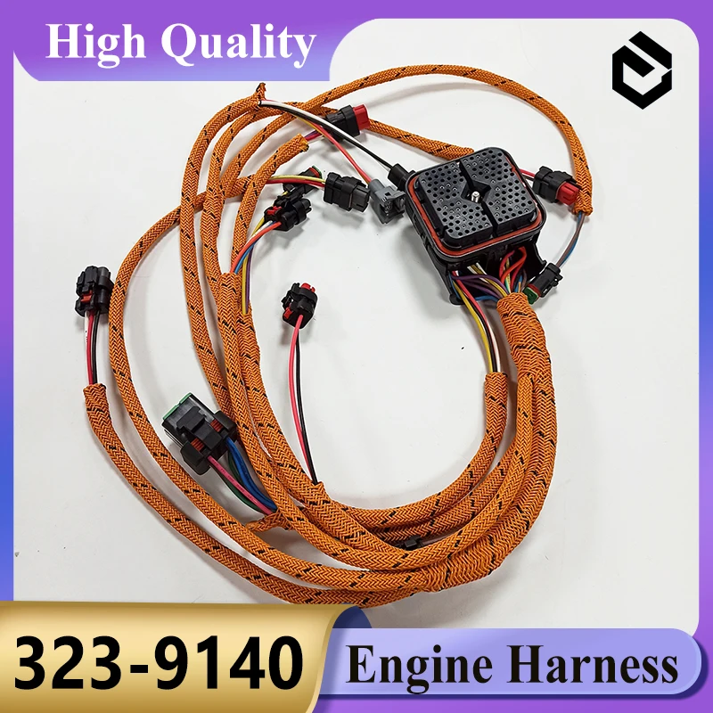 323-9140 Engine Wire Harness 3239140 for Caterpilar CAT Engine C9  E330D E336D E336D2 Excavator Parts