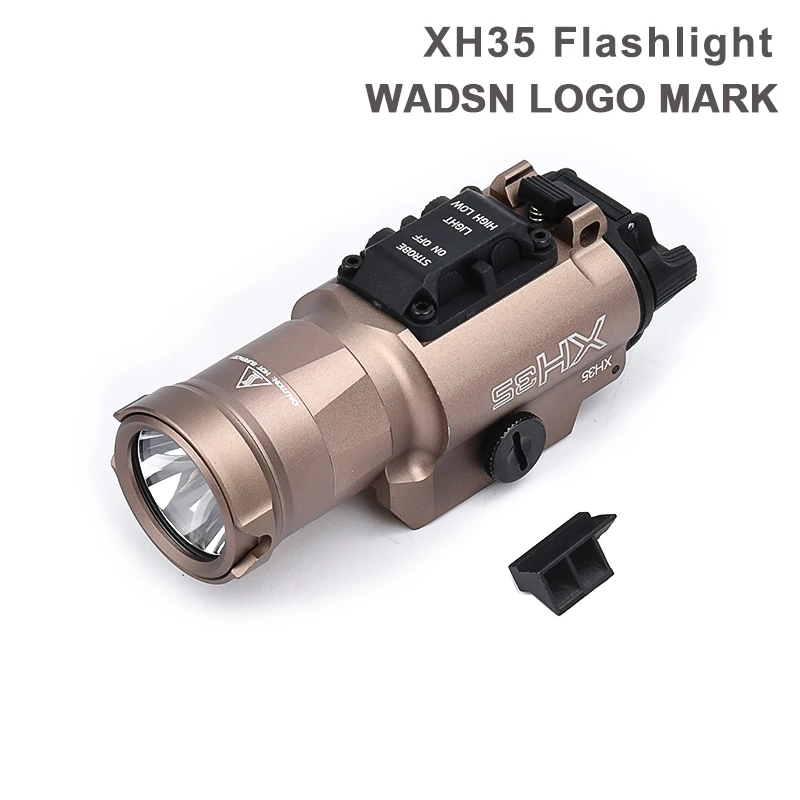 Wadsn X300 Flashlight Set Tactical X300U XH35 X300UH-B Spotlight LED Illuminated Hunting Pistol Torch With Dual Function Switch