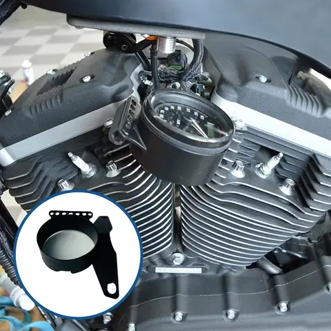 할리 데이비슨 Sportster XL883 XL1200 XL48 용 오토바이 속도계 게이지 마운트 브래킷