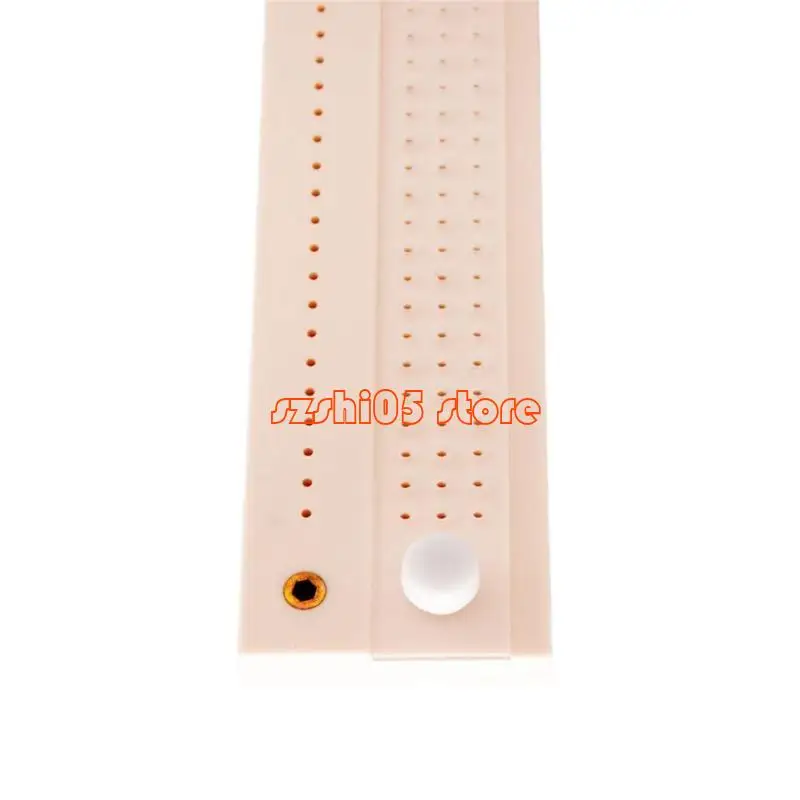 781E Paper Hole Puncher Base Bookbinding Supplies with Punching Tool Sewing Needle and Thread for Bookbinding Craft