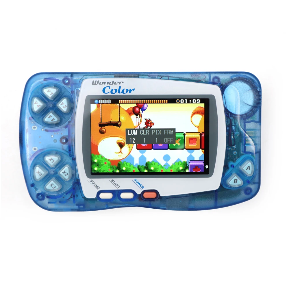 Hightlight Độ Sáng Đèn Nền IPS LCD Màn Hình Bộ Bandai Hệ WonderSwan Color Cho WSC Tay Cầm Chơi Game