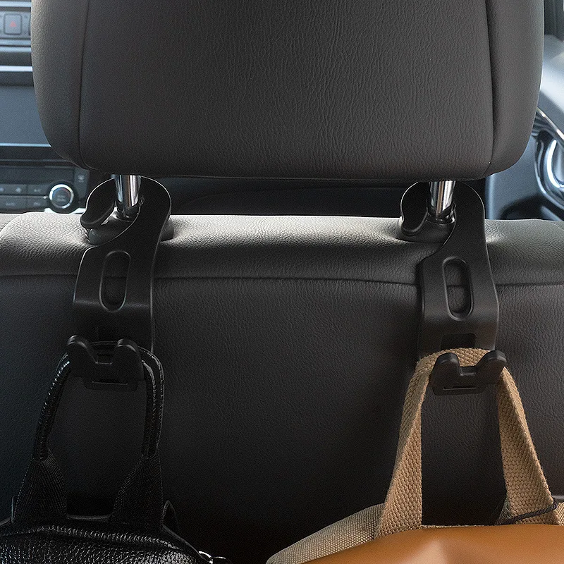 

Hooks for Bags Car Clips Front Seat Headrest Organizer Holder Auto Fastener Hangers Car Storage Interior Accessories