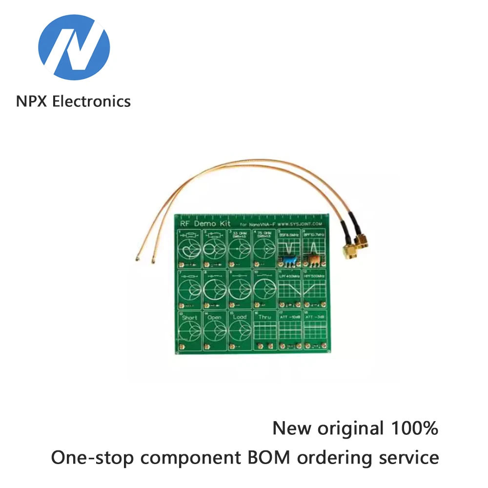 

RF Demo Kit NanoVNA-F, RF testing board, HAM filter, attenuator, vector network test