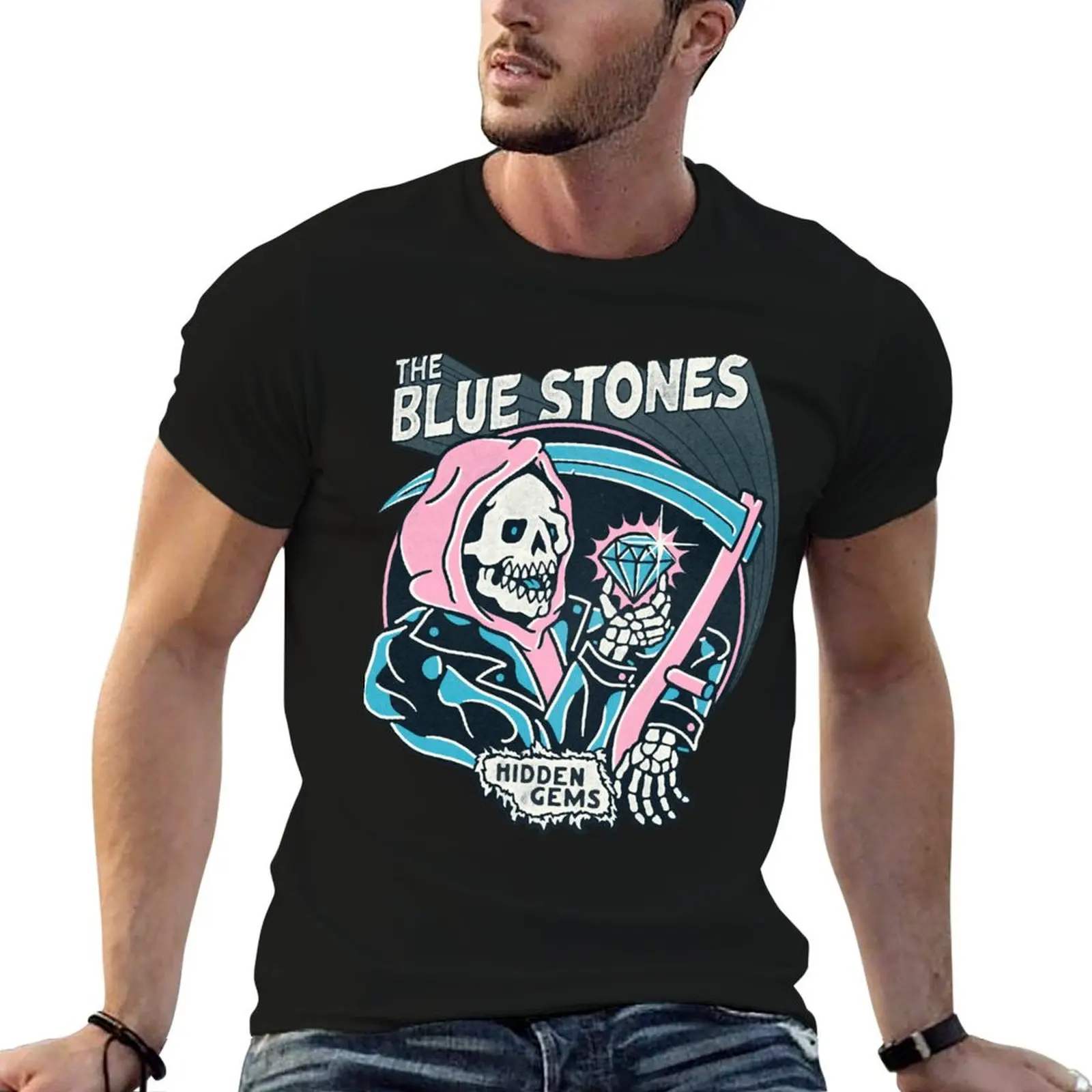 The blue stones T-Shirt Breathable Travel T-Shirt