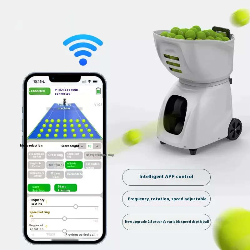 آلة تدريب باديل التنس الفردية الأوتوماتيكية المحمولة عالية الجودة، مبيعات المباشرة لمعدات ABS ذات المستوى الرئيسي الفعال #5
