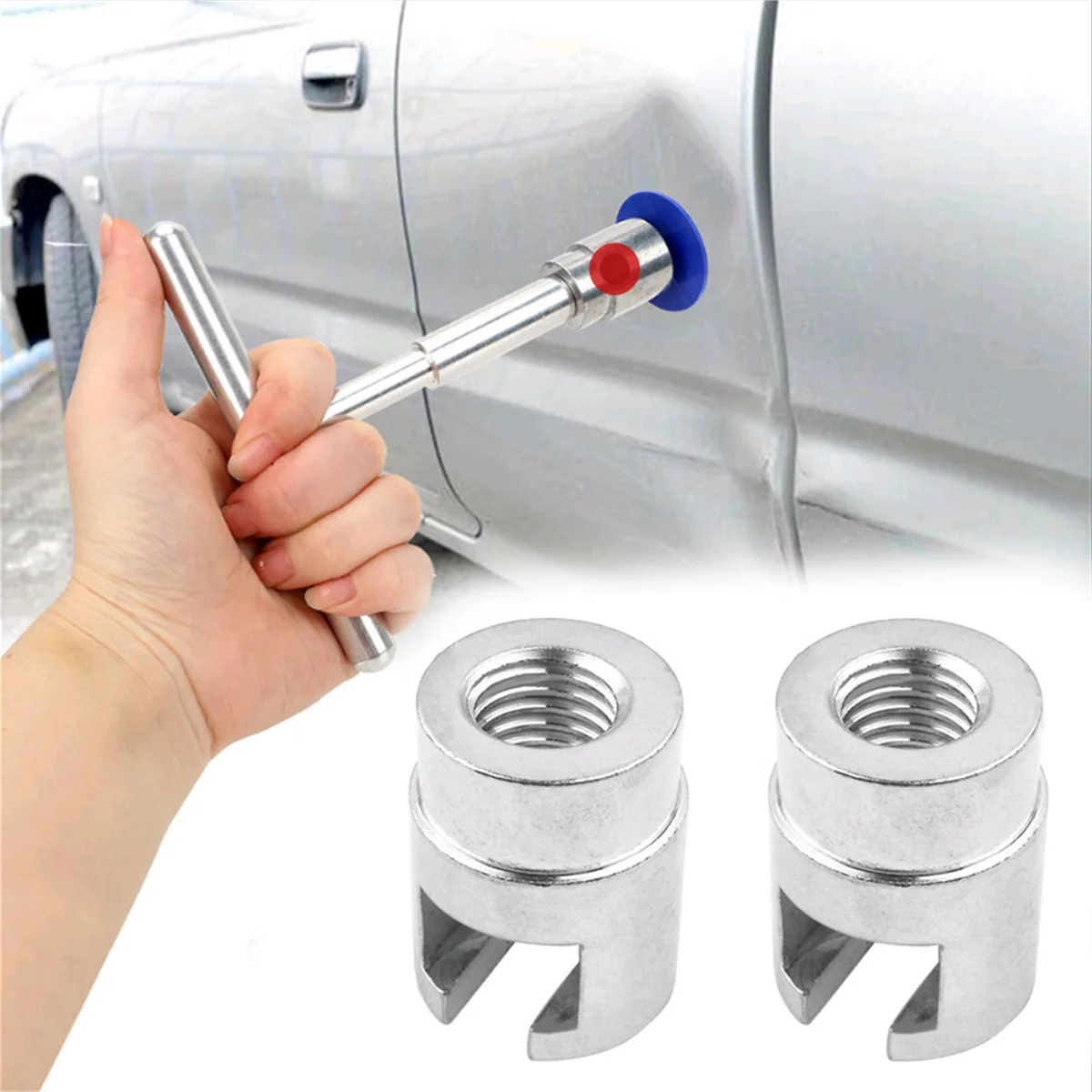 Universal Car Dent Lifter Puller M10 Slide Hammer Dent Puller Repair Tools Pulling Tab Adapter