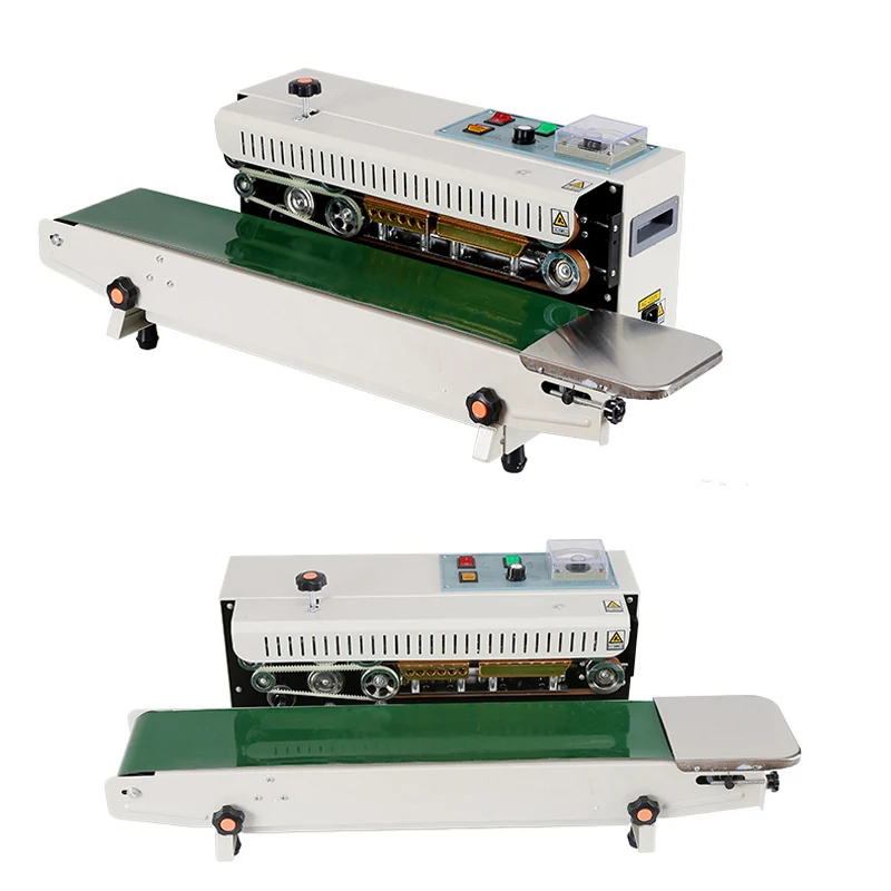 Maszyna do uszczelniania folii aluminiowej Komercyjna torba plastikowa Folia aluminiowa Torba do pakowania herbaty Ciągła automatyczna maszyna uszczelniająca