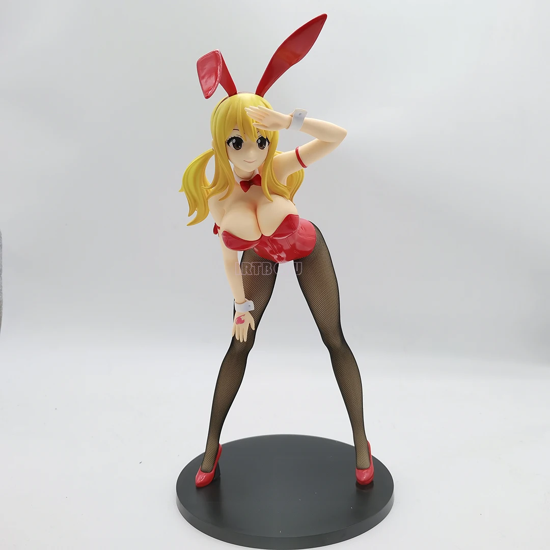 ذيل خرافي Heartfilia شخصية أكشن أنيمي PVC اليابانية ، نمط B ، Lucy Bunny Ver ، Freeshing ، نموذج لعبة قابل للتحصيل