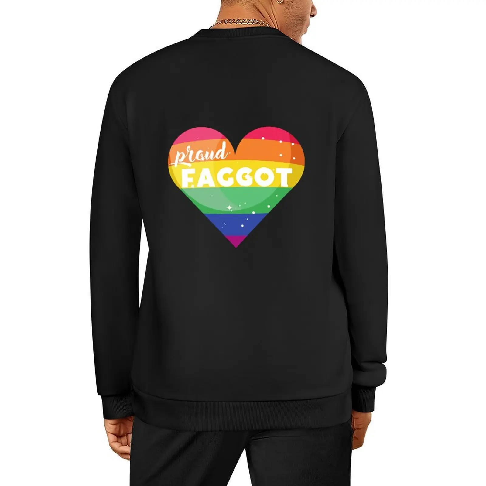 

Proud faggot Pullover aesthetic clothing men wear men's clothes fashion men aesthetic sweatshirts