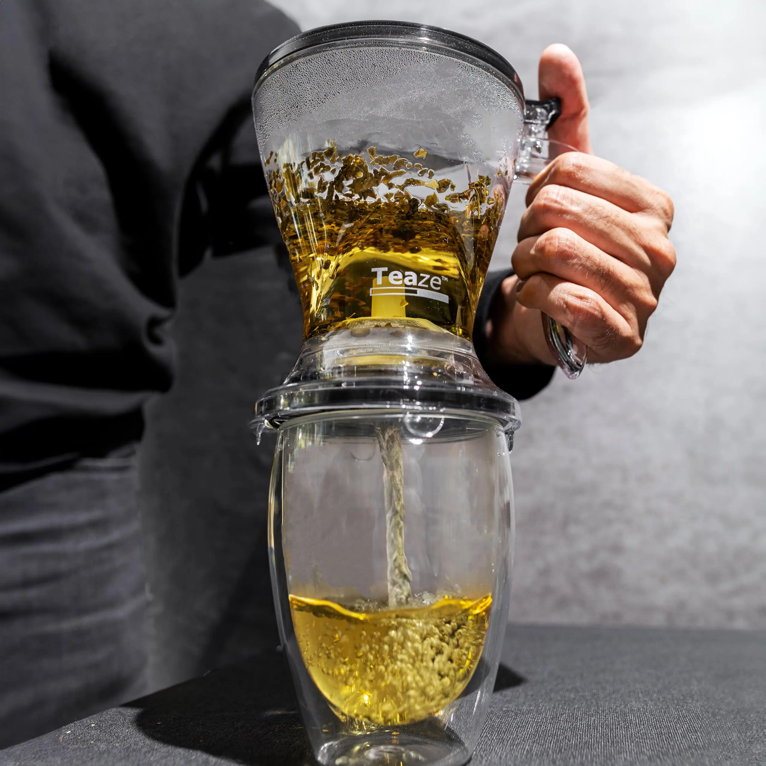 Infuseur à thé de 600ml, pour thé adt scalp, machine à café goutte à goutte, grand porte-filtre, verres pour Ice Americano