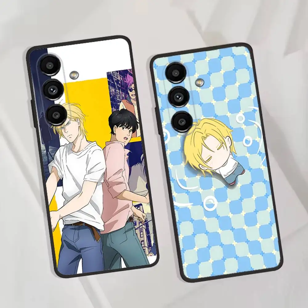 Anime Banana fish Phone Case for Samsung Galaxy A73,23,53,33,14,24,13,72,22,52,32,54,A34 Soft Cover