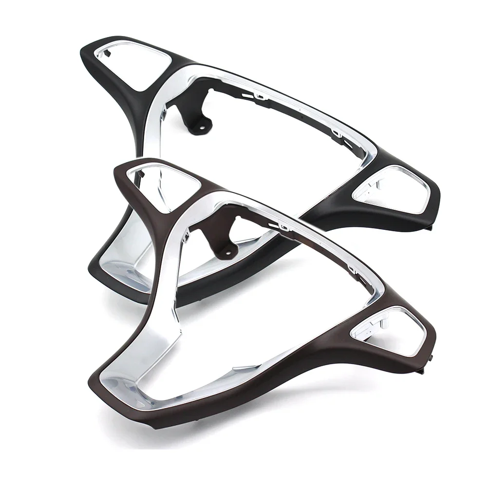 W205 W213 W253 W218 W166 W447 Verbesserte Innen Auto Lenkrad Chrome Abdeckung Panel Trim Für Mercedes Benz C E GLC CLS Klasse – Detail 9