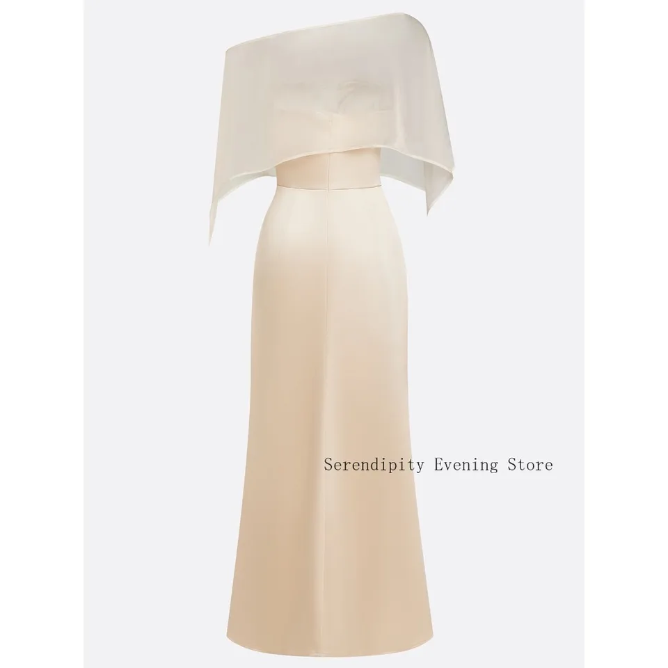 long sleeve formal dresses online Markum Long-Sleeve Velvet Flounce Gown main image 1