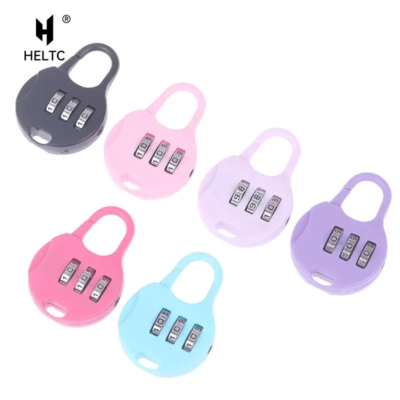 Luggage Travel Digit Number Code Lock Combination Padlock Safe Lock For Gym Digital Locker Suitcase Drawer Lock Hardware Plastic