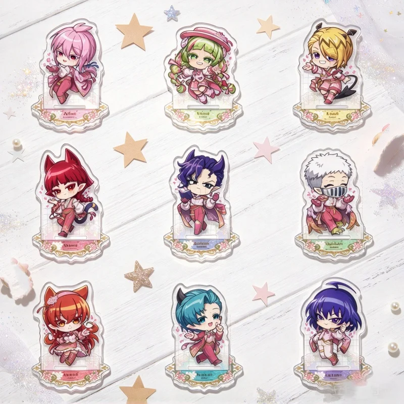 Fans Gifts Anime Welcome to Demon School! Iruma-kun 10CM Acrylic Stand Figure Keychain Iruma Suzuki/Valac Clara Desktop Ornament