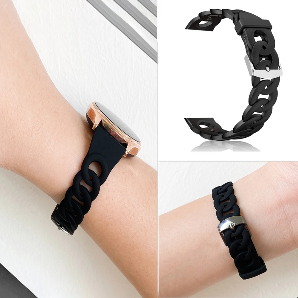 Correa لساعة Redmi 5 النشطة/5 لايت الفرقة ساعة ذكية الرياضة سيليكون سوار Amazfit helio/التوازن 2/bip 5 6 22 مللي متر أشرطة ساعة اليد #2