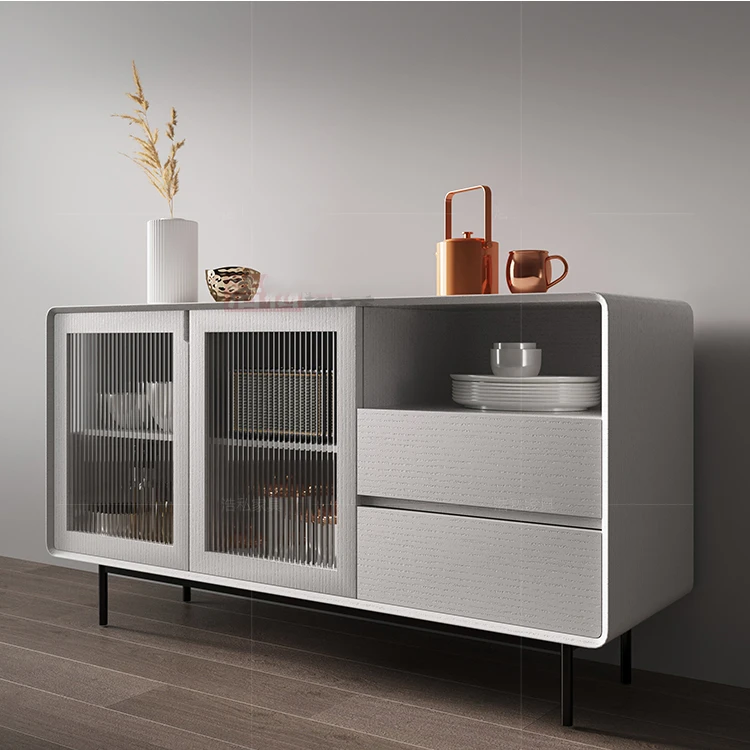 

Modern Style Luxury Dinning Room Living RHot Selling Buffet Sioom Furniture Modern Sideboard Cabinet High Gloss Wooden Sideboard
