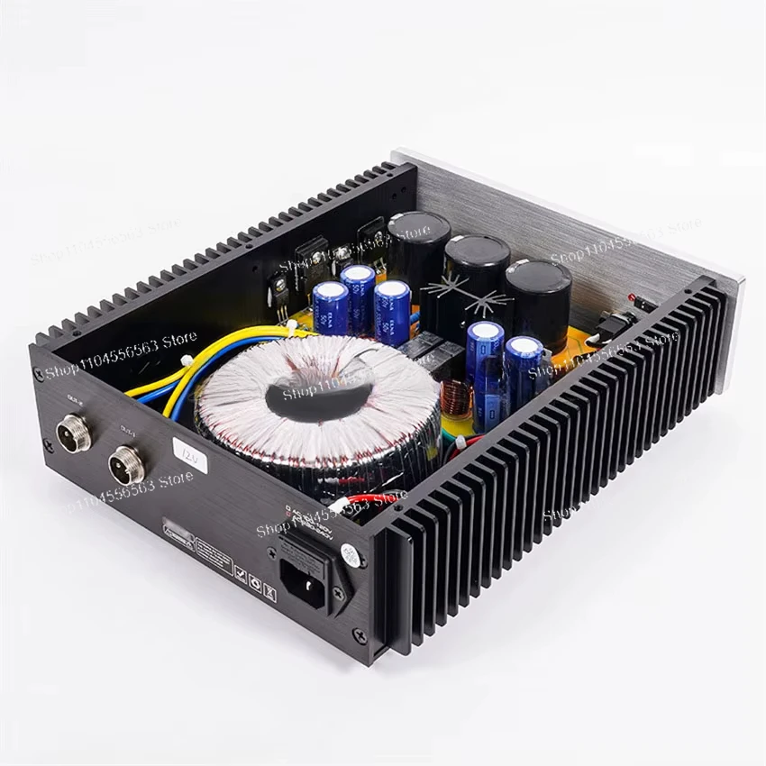 مصدر طاقة خطي كبير الحالي، مخرج متعدد التروس 12-24 فولت، طاقة عالية 200 وات، للمنزل HIFI Amp/المشغل الرقمي/HTPC