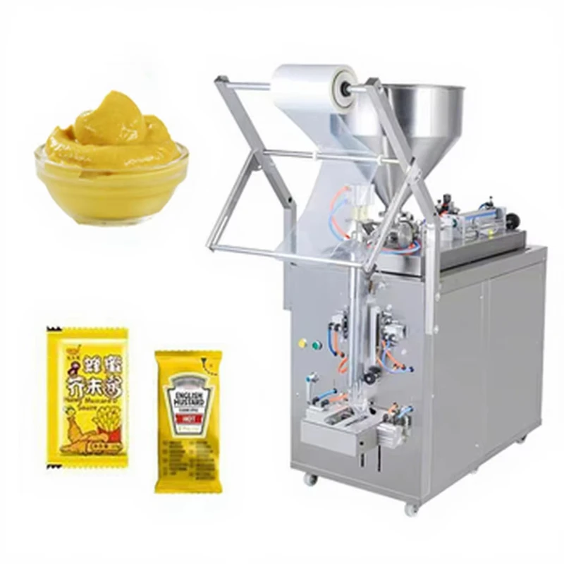 Best Selling Bagged Peanut Butter Honey Paste Packaging Machine Honey Packaging Sachet