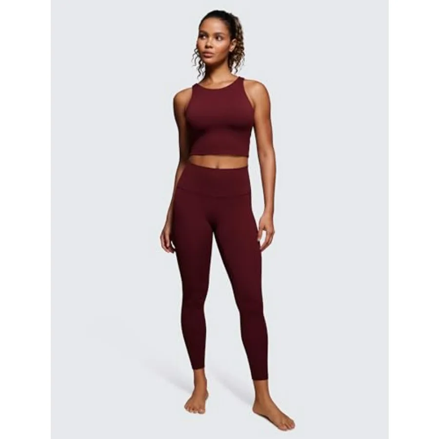 Buttery Soft High Waisted Yoga Leggings 25 Inch