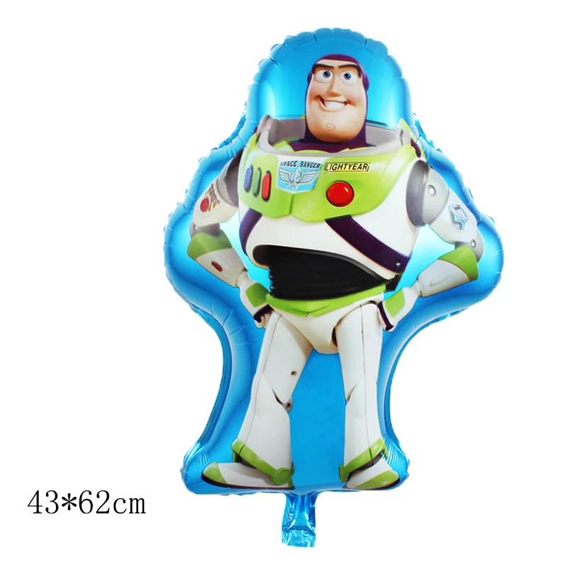 Disney Buzz Lightyear Kids 1st Number Balloon Set Toy Story Birthday Party Supplies Baby Shower Boy Party Decoration Globes