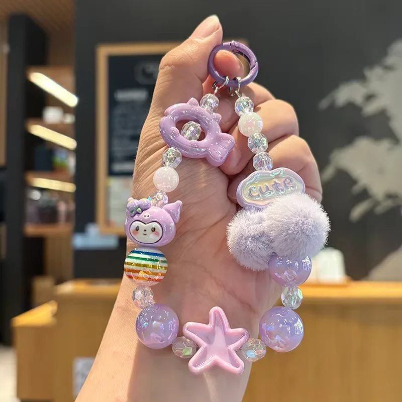 

The New Kawaii Hello Kitty Doll Animation Chain Is Suitable for Mobile Phones, Key Chains, Sanrio Bag Pendants, Gifts.