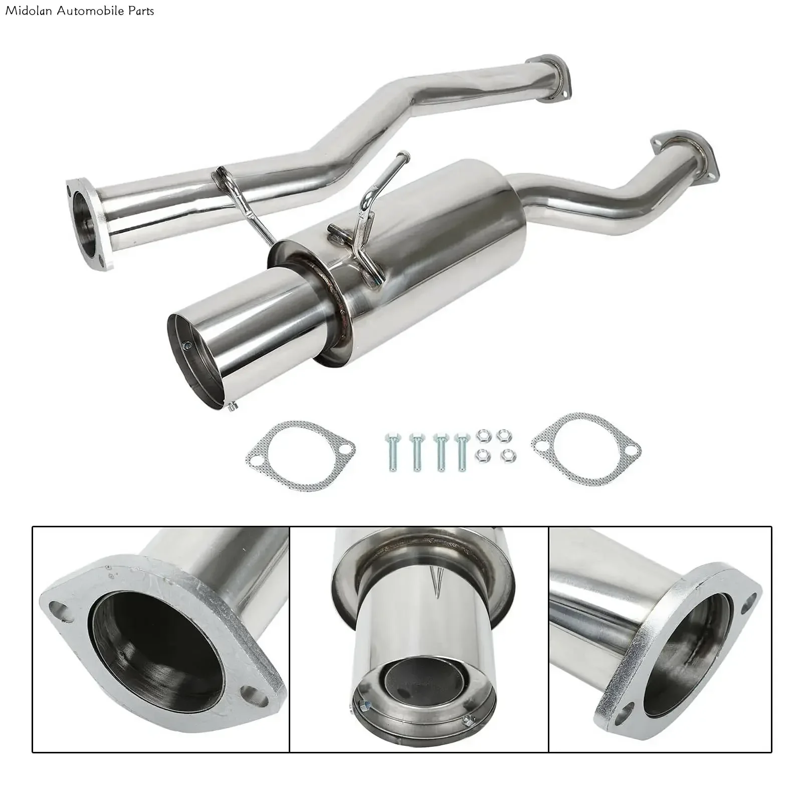 

Full Cat Back Pipe Exhaust Header Manifold Drift Spec For 2003 2004 2005 2006 2007 2008 350Z Infiniti G35