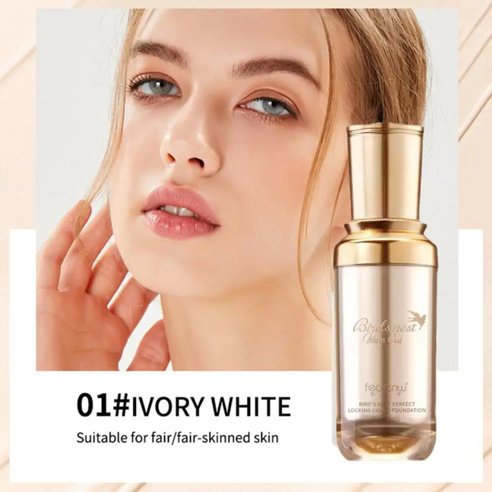 25ml Moisturize Cosmetics Liquid Foundation for Effective Concealing Waterproof Sweat Resistant Long Lasting Makeup