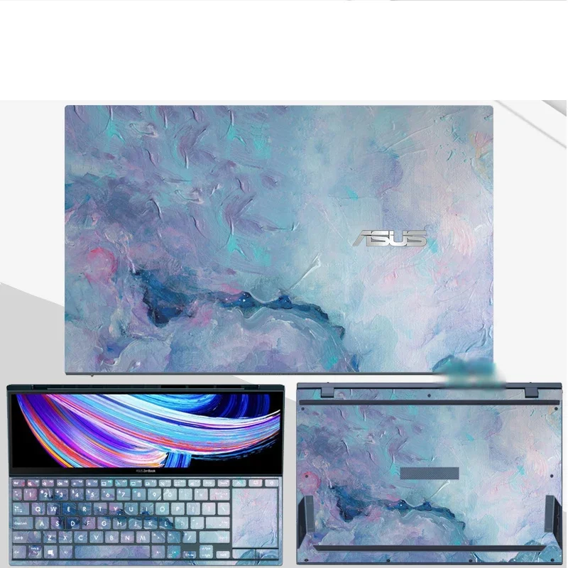 KH Dazzle Vinyl Special Skin Stickers for ASUS Zenbook Pro Duo 15 OLED UX582 15.6