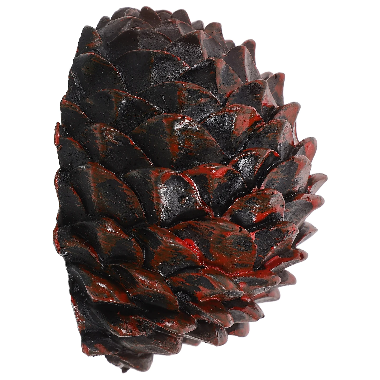 

Pinecone Key Box Safe Outdoor Dark Brown Hider Storage House Keys Box Garden Statue Resin Durable Hidden Key Holder