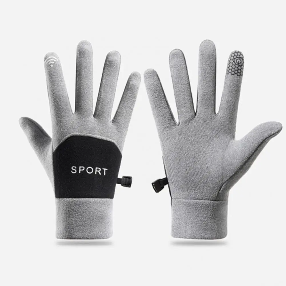 Guantes de dedo completo para mujer, guantes para montar al aire libre, exquisitos, Súper suaves, para otoño e invierno, 1 par