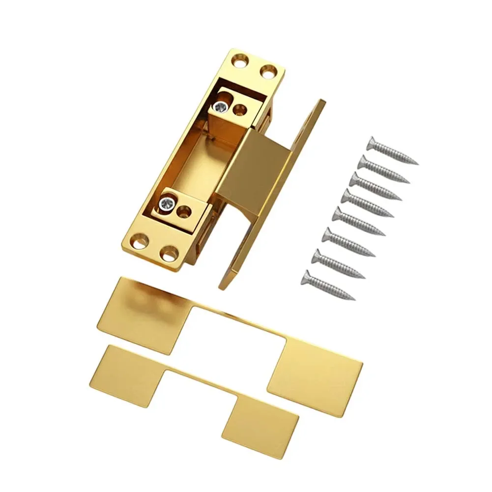 

1 шт. дверные петли, регулируемые петли из цинкового сплава, скрытые крестовые петли 12*3*4 см для ванной комнаты, кухонной мебели для деревянной двери