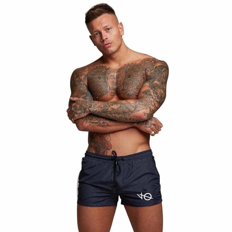 Short de plage à séchage rapide pour homme, maillot de bain, culotte de musculation, pantalon d\'été chaud