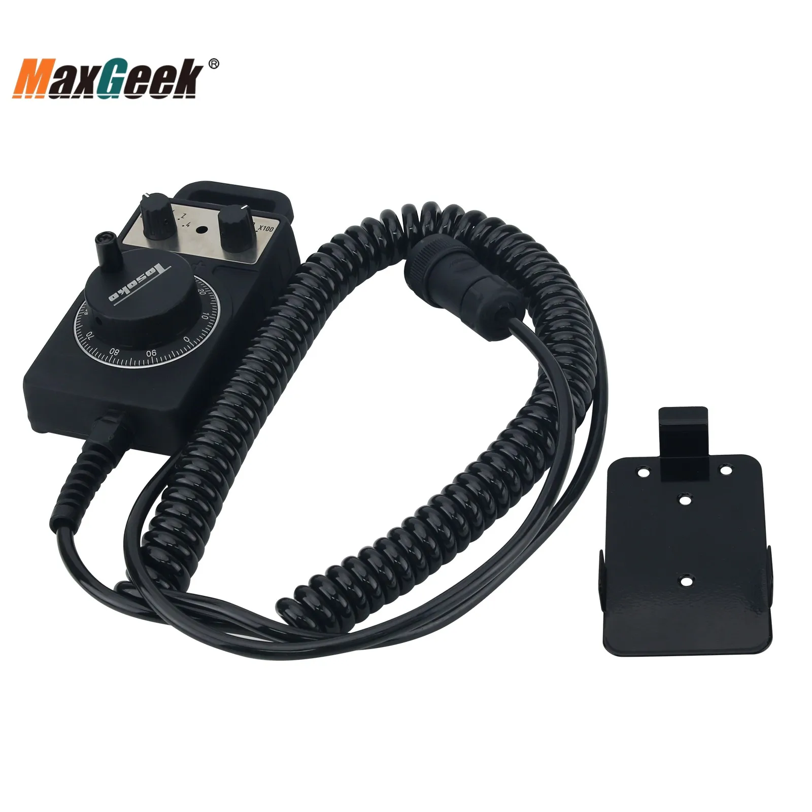 Maxgeek HC115-5L High Quality Electronic MPG Handwheel 5V 12-Core MPG for Brother Drilling Rig Handle