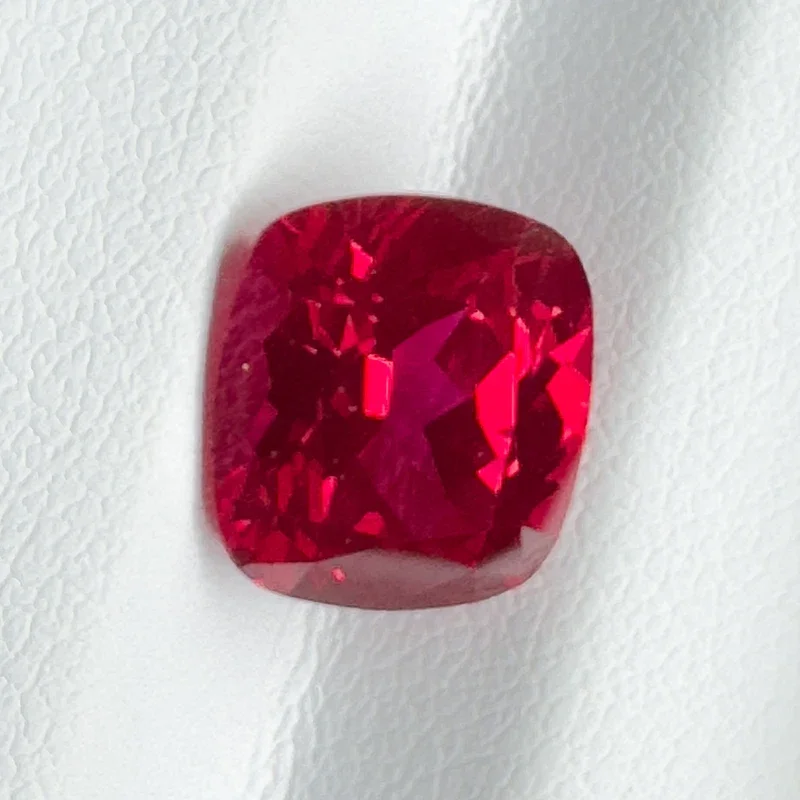 Lab Grown Ruby Rectangular Cushion Cut Pigeon Blood Red Top Quality Gemstone For Jewelry Making with AGL Certificate