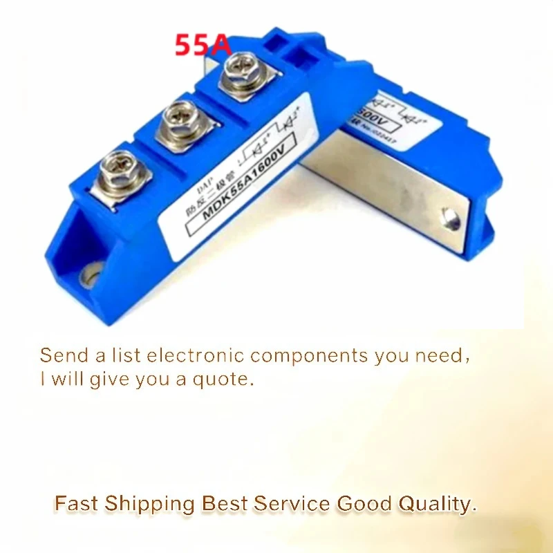 MDK55-16 MDK55A1600V photovoltaic DC power supply MDK25A 55A 75A 100A 1600V new energy anti-reflection diode module M220 package