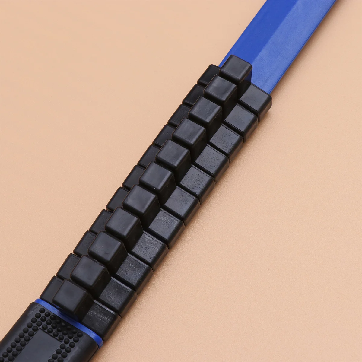 

Plastic Socket Holder Blue Mountable Metal Tray Sliding Rack For 1/ Sockets Lightweight Tool Storage Organizer