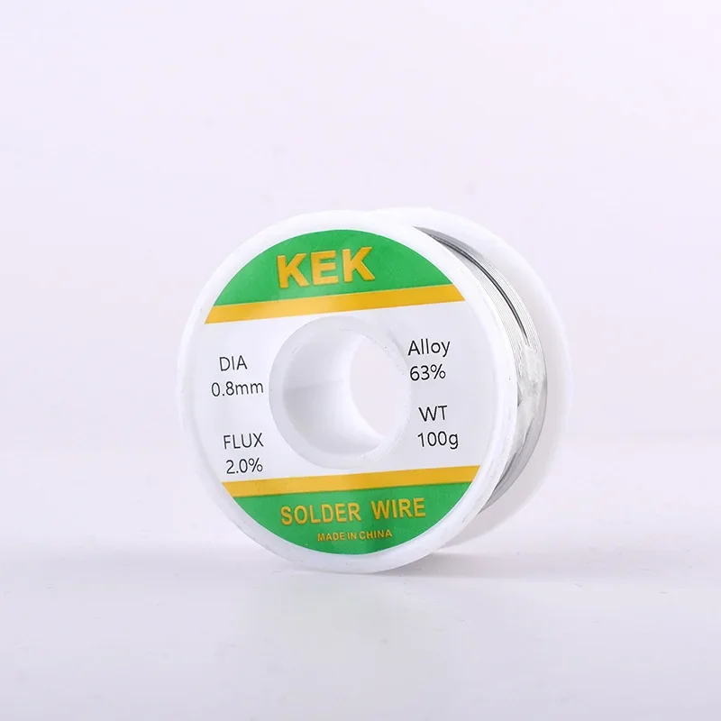 Stainless steel tin welding Sn63 1.0mm 100g/spool flux cored Solder wire special for stainless steel