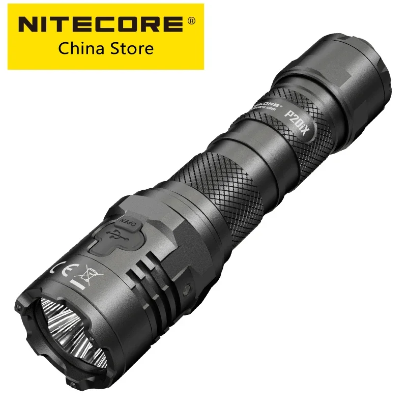 Genuine Nitecore P20iX USB Rechargeable Flashlights Super Bright Military Tactical Lamp 4000 Lumen LED 5000mAh NL2150HPi Battery